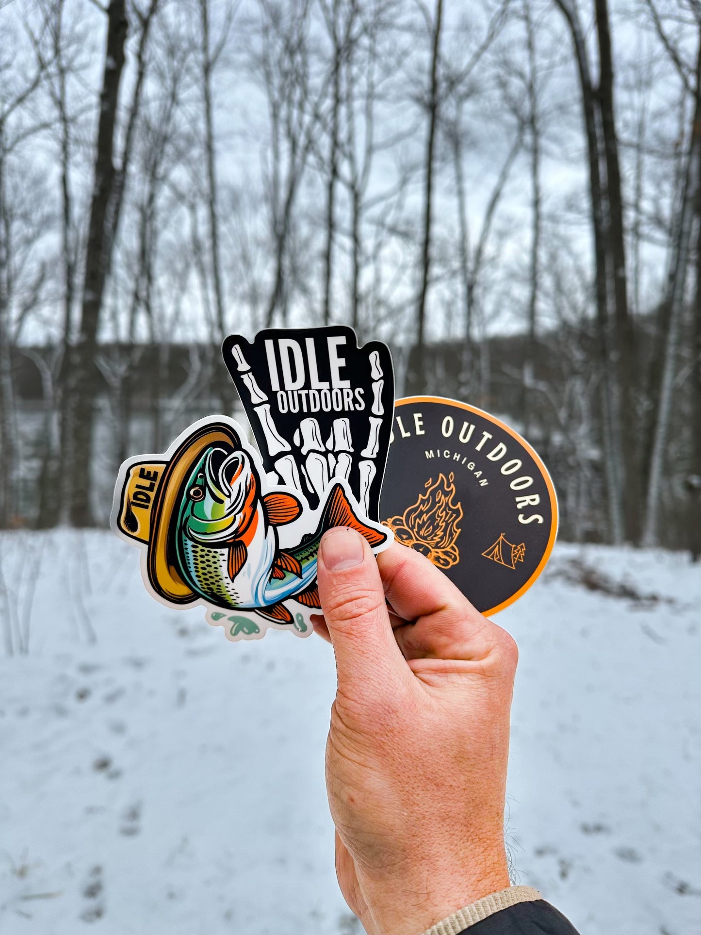 Idle Outdoors Sticker Pack